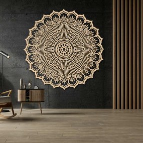 Drewniana mandala na ścianę | PERKO