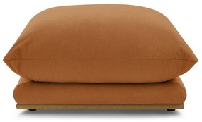 Pomarańczowy podnóżek Ernest – Bobochic Paris