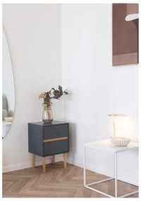 Jasnobrązowy szklany wazon (wysokość 31 cm) – House Nordic
