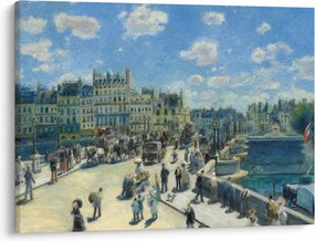 Obraz - Auguste Renoir, Pont Neuf, Paris, reprodukcje (70x50 cm)