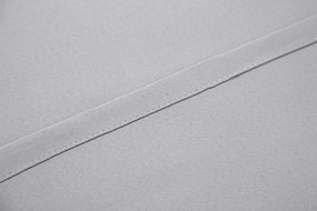 Jasnoszara zasłona OXFORD 140x250 cm Zawieszanie: Taśma z wiązaniami