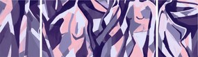 Obraz - Abstrakcyjne kobiety (170x50 cm)