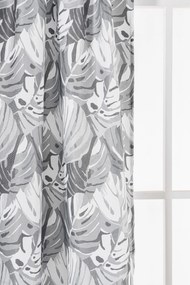Designerska zasłona FLOCUS 140x270 cm, wzorzysta Zawieszanie: Taśma z wiązaniami