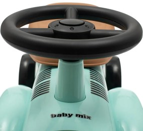 Rower biegowy dla dzieci Baby Mix Retro miętowy,27 x 25 x 58 cm