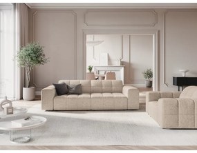 Beżowa sofa 204 cm Chicago – Cosmopolitan Design