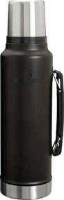 Czarny termos ze stali nierdzewnej 1,4 l Legendary Classic Bottle Black 2.0 – Stanley