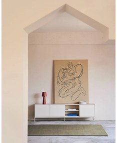 Biała szafka pod TV 195x55 cm Vedrana – Kave Home