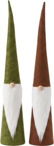 Świąteczny skrzat FUZZY GNOME 55 cm - różne warianty