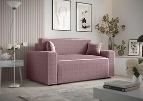 Różowa rozkładana sofa z pojemnikiem Z4-F02