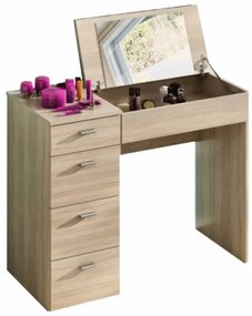 Toaletka Belina, dąb sonoma, 90 x 42 x 83 cm