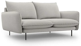 Jasnoszara sofa Cosmopolitan Design Vienna, 160 cm