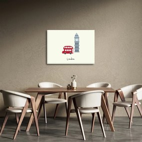 Obraz - Miasta Europy N⁰3 (70x50 cm)