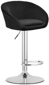 Czarny hoker barowy C6-L21