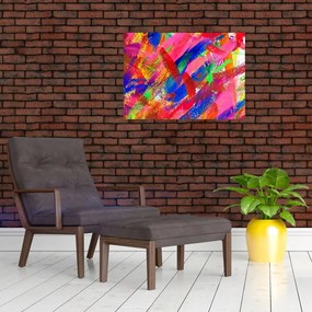 Obraz - Kolorowa abstrakcja (70x50 cm)