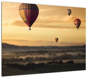 Obraz - latające balony (70x50 cm)
