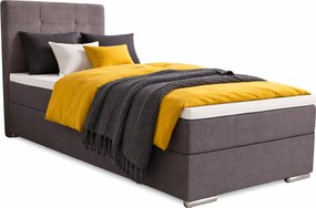 Kontynentalne łóżko pojedyncze z zagłówkiem 80x200 K6-G92