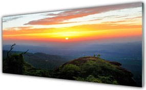 Panel Kuchenny Górski Pejzaż Z Gęstym Lasem