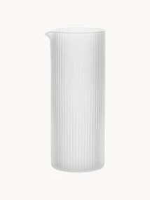 Karafka ze szkła dmuchanego Ripple, 400 ml