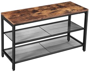 Na buty szafka z siedziskiem w stylu loft P3-R19