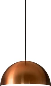 Bonella - Lampa wisząca miedziana 1XE27 max 1X60W IP20 - Lampa sufitowa o nowoczesnym wzornictwie z aluminium - Gniazdo E27