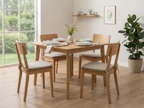 Poduszka na krzesło BASIC jasnoszara