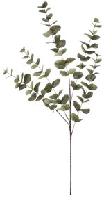 Eukaliptus - sztuczna gałąź, duże liście, 100 cm, zielony