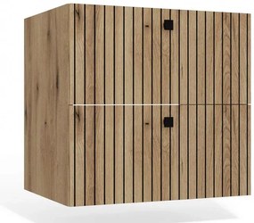 Wisząca szafka 60 cm dąb evoke N2-B09