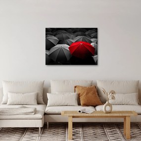 Obraz otwartych parasoli (70x50 cm)