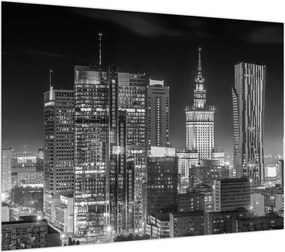 Obraz - Czarny i biały Nowy Jork (70x50 cm)