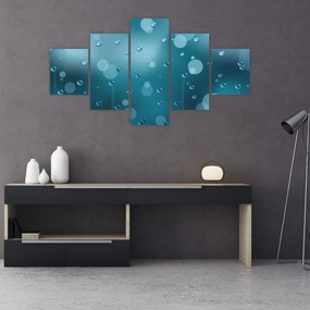Obraz kropelek (125x70 cm)