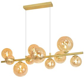 Brilagi - LED Żyrandol na lince MILLA 10xG9/3W/230V złoty