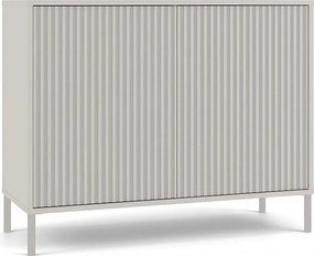 Komoda KAMARO 2D SLIM | Kaszmir | 103.5x40x82.5 cm | Lamele