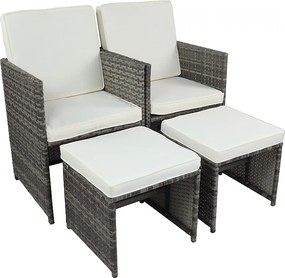 4 szt. podnóżek ogrodowy Raloso