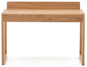Biurko z blatem w dekorze jesionu 60x120 cm Arandu – Kave Home