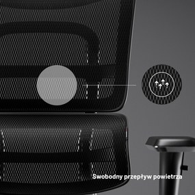 Fotel ergonomiczny Diablo V-Master, czarny