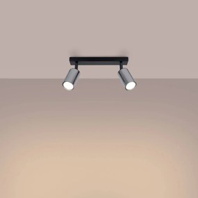 Listwa oświetlająca WINX 2 czarna/chrom SOLLUX  LIGHTING