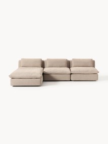 Sofa modułowa z pufem Felix (lewa/prawa)