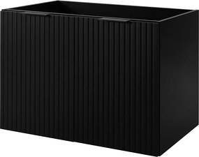 Szafka łazienkowa FLOW/MODERN 80 cm czarny