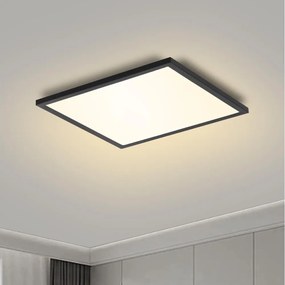 Brilagi - Ściemnialna oprawa LED SLIMFRAME LED/25W/230V 30x30 cm czarna + pilot