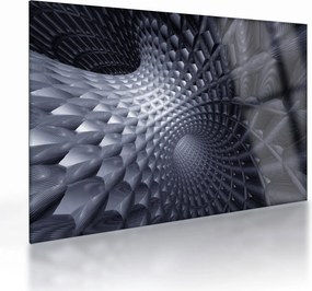 Obraz na szkle - Abstrakcja 3D (70x50 cm)