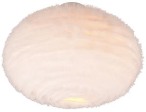 Kremowa lampa sufitowa ø 50 cm Furry – Trio