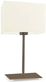 Lampka nocna z abażurem na złotym stelażu - S4-G23
