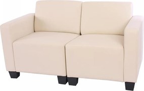 Sofa 2-osobowa Moncalieri,  kremowy