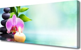 Obraz canvas Orchidea nad Lustrem Wody