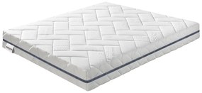 Twardy/średnio twardy dwustronny materac piankowy 140x200 cm BonRelax HR BIO – BENAB