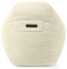 Brązowy worek do siedzenia z materiału bouclé Snug 130 – SLOWDOWN