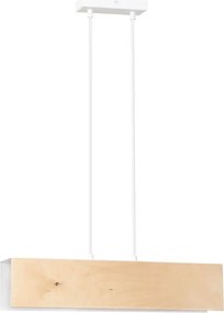 Biała wisząca lampa nad stół - D003 W9-G35