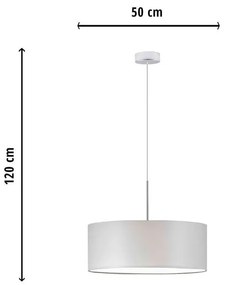 Lampa wisząca z regulacją wysokości 50 cm - EX297-Sintris Roterix 3X