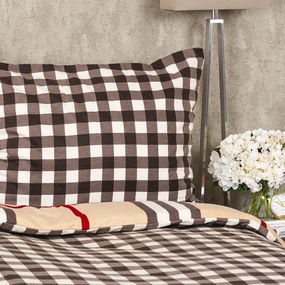 4Home Pościel flanelowa Kostka, 160 x 200 cm, 70 x 80 cm