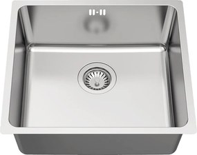 Essenox zlewozmywak jednokomorowy 49x44 ze stali nierdzewnej - Essebagno